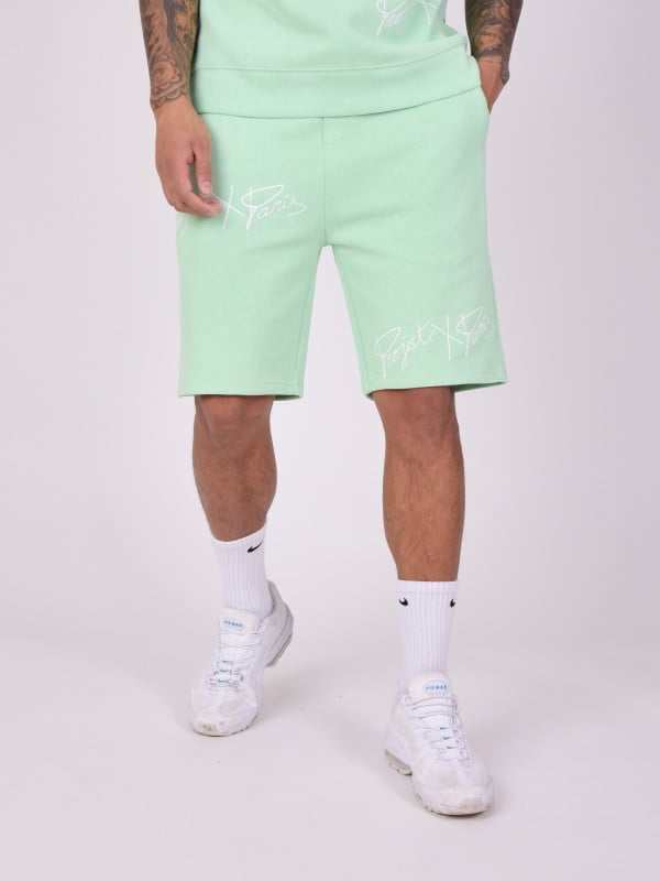 Project X Paris Short Soft Style Maille Imprimé Logo