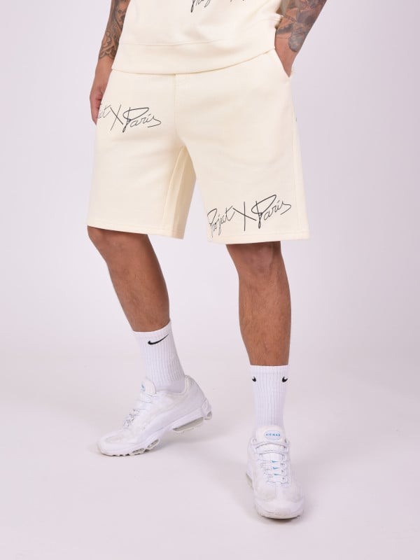 Project X Paris Short Soft Style Maille Imprimé Logo