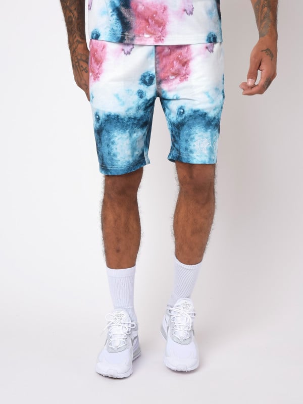 Project X Paris Short Tie & Dye Avec Broderie Logo Basic