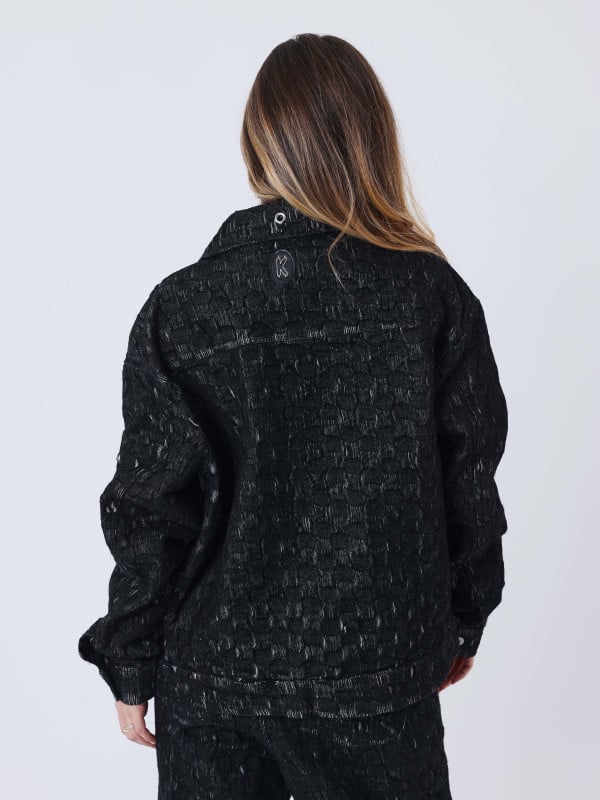 Project X Paris Surchemise Kalash X PXP En Denim A Motif Damier