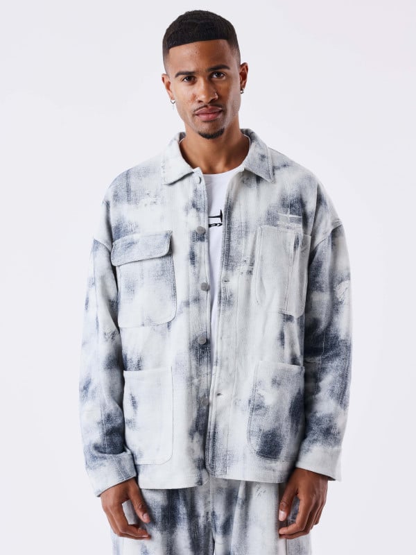 Project X Paris Surchemise Kalash X PXP En Toile Delavé