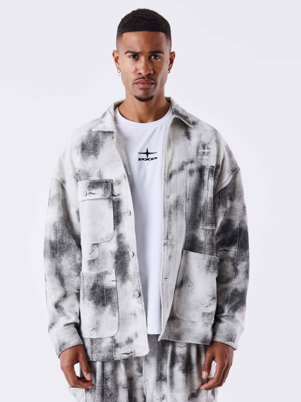 Project X Paris Surchemise Kalash X PXP En Toile Delavé