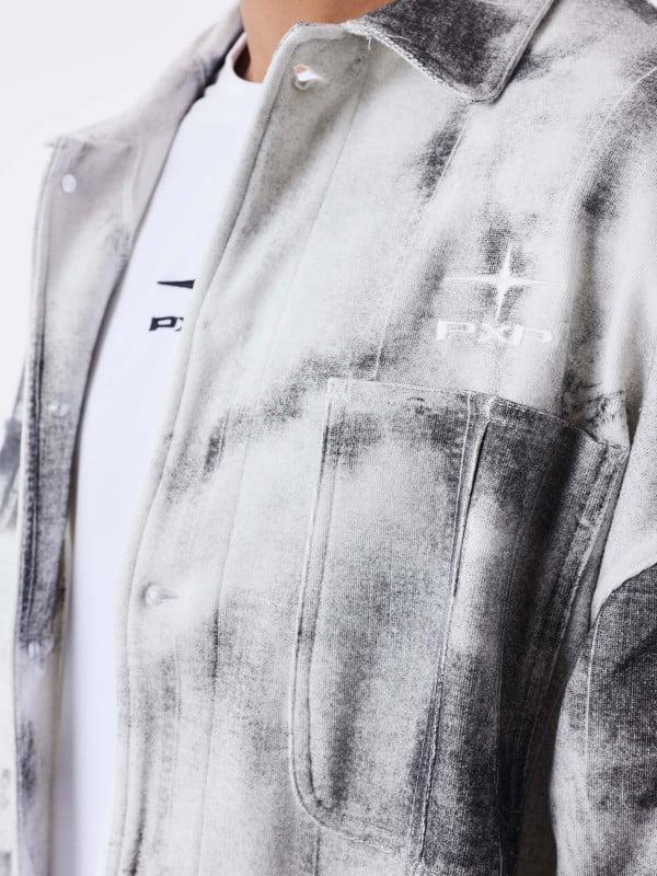 Project X Paris Surchemise Kalash X PXP En Toile Delavé