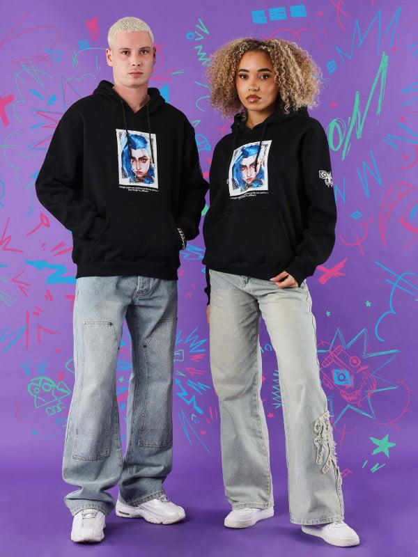 project x paris Sweat à Capuche Arcane Mugshot - Jinx
