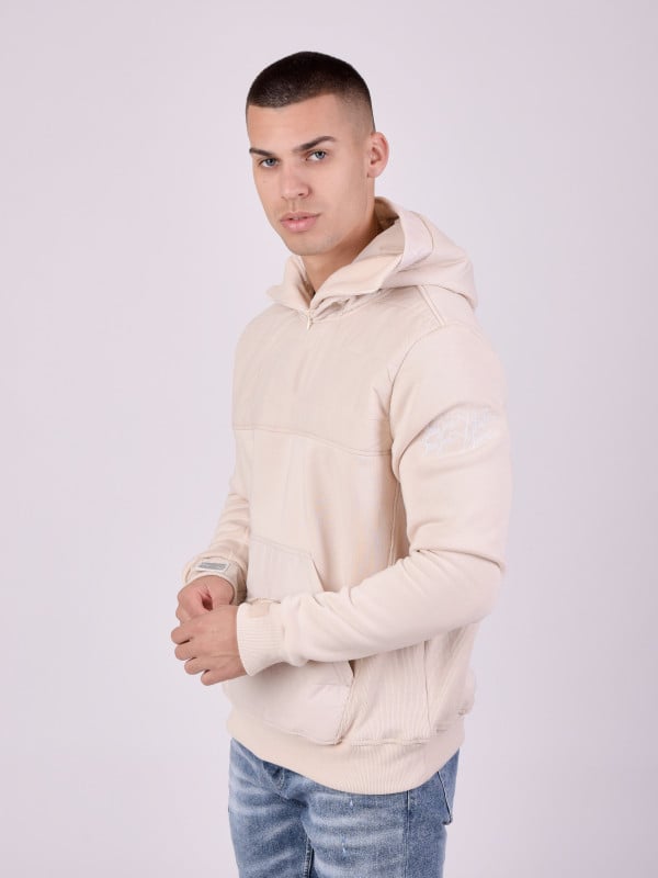 Project X Paris Sweat à Capuche Avec Poche Kangourou Matelassé