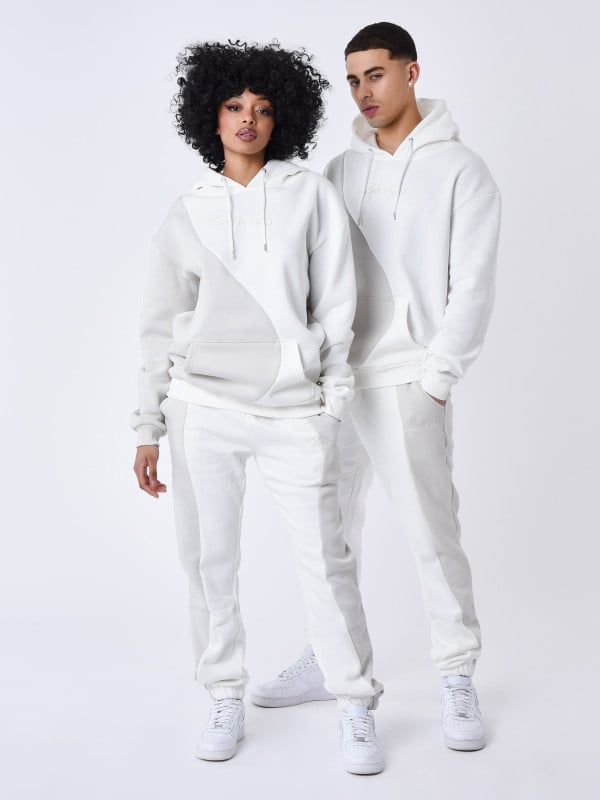 Project X Paris Sweat à Capuche Bicolore Style Vague