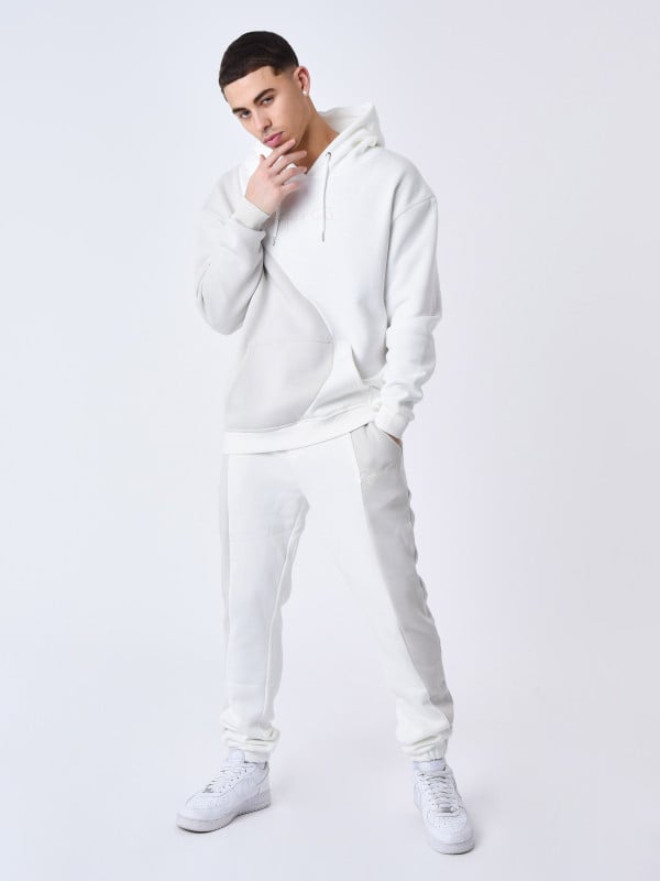 Project X Paris Sweat à Capuche Bicolore Style Vague