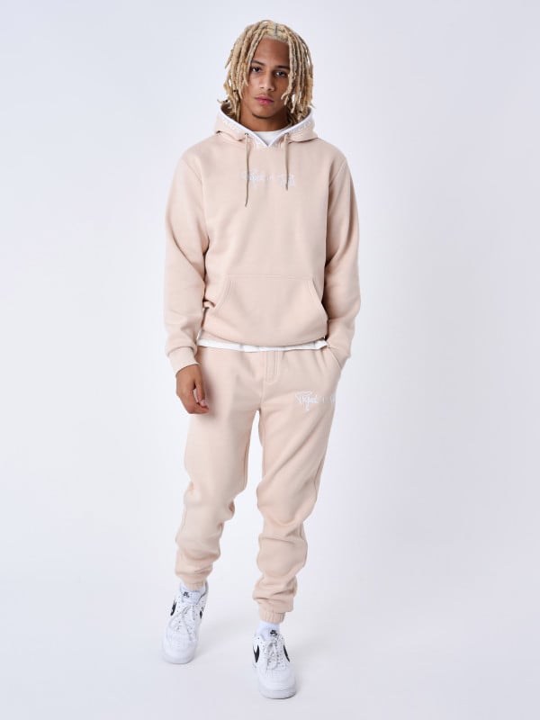 Project X Paris Sweat à Capuche Bord Tricoter Logoté