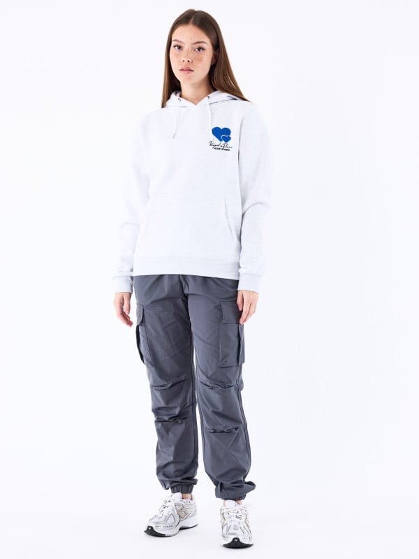 Project X Paris Sweat à Capuche Broderie Cold Hearts