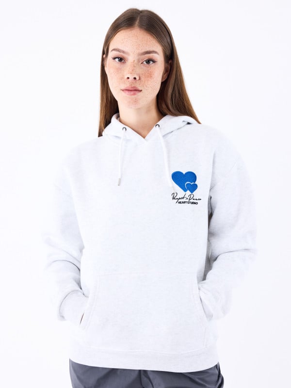 project x paris Sweat à Capuche broderie Cold hearts