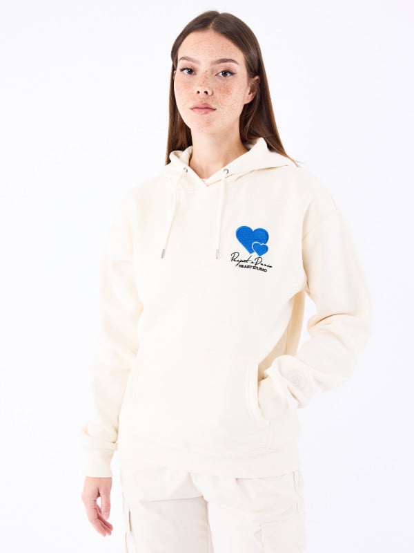 project x paris Sweat à Capuche broderie Cold hearts