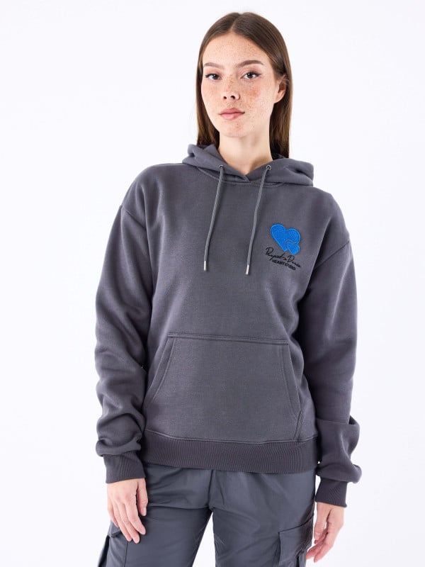 project x paris Sweat à Capuche broderie Cold hearts