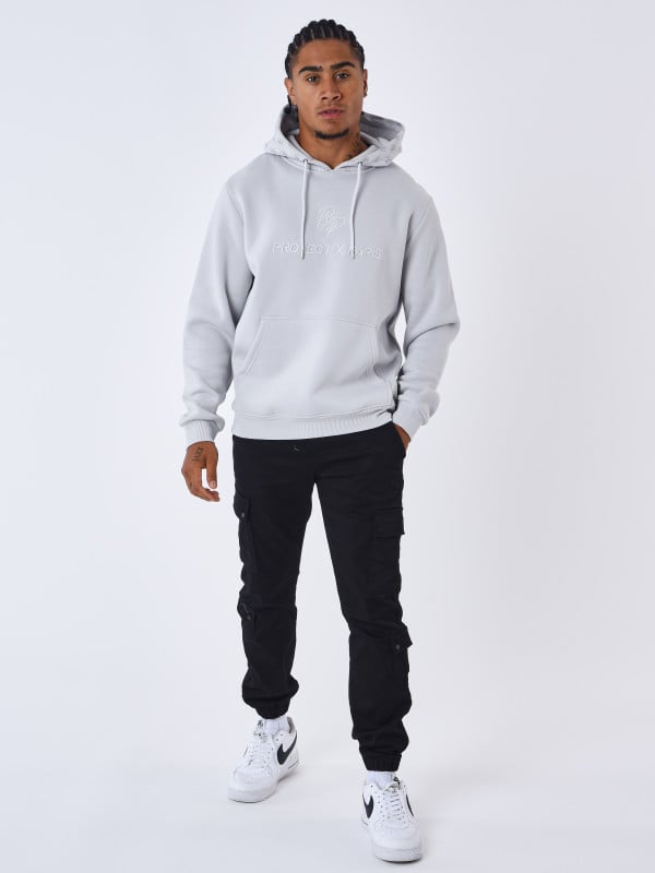 Project X Paris Sweat à Capuche Detail Monogramme All Over