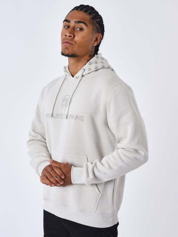 Project X Paris Sweat à Capuche Detail Monogramme All Over