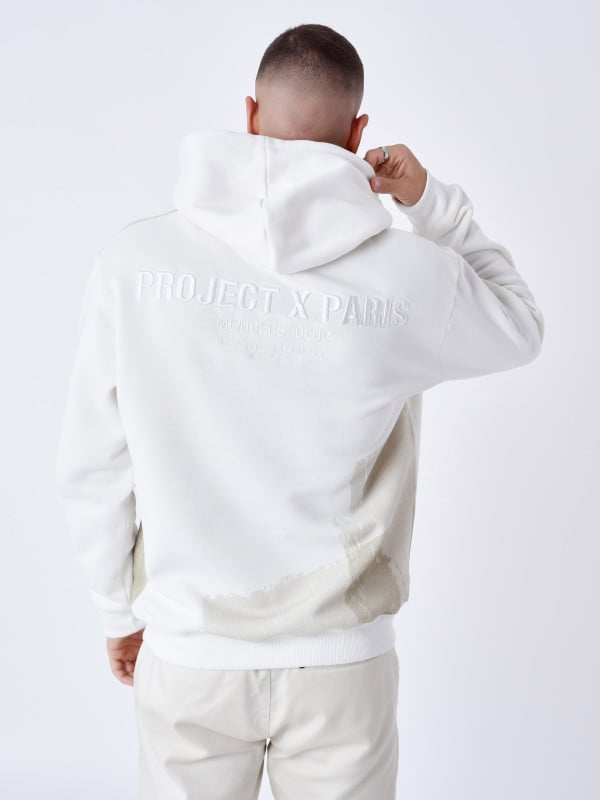 Project X Paris Sweat à Capuche Imprimé Rouleau De Peinture