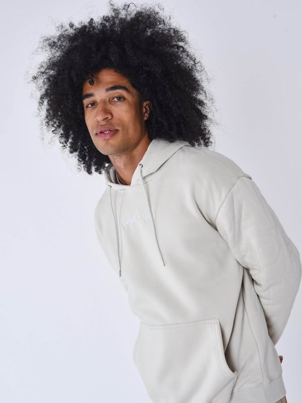 Project X Paris Sweat à Capuche Matelasser Lettrage