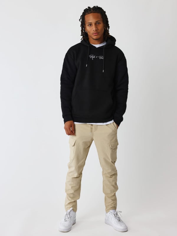 Project X Paris Sweat à Capuche Matelasser Lettrage