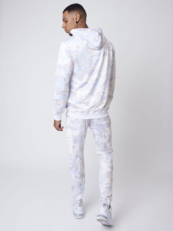 Project X Paris Sweat à Capuche Motif Camouflage Avec Broderie Logo Sur La Poitrine Et Poche Kangourou