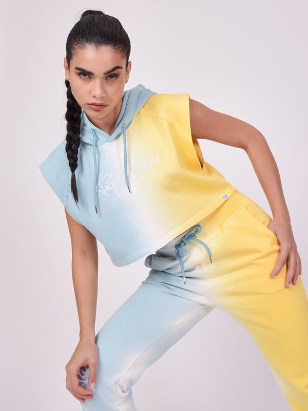 Project X Paris Sweat à Capuche Sans Manche Dégradé