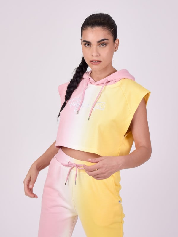 Project X Paris Sweat à Capuche Sans Manche Dégradé