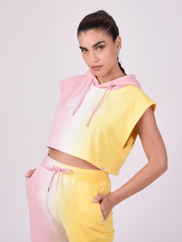 Project X Paris Sweat à Capuche Sans Manche Dégradé