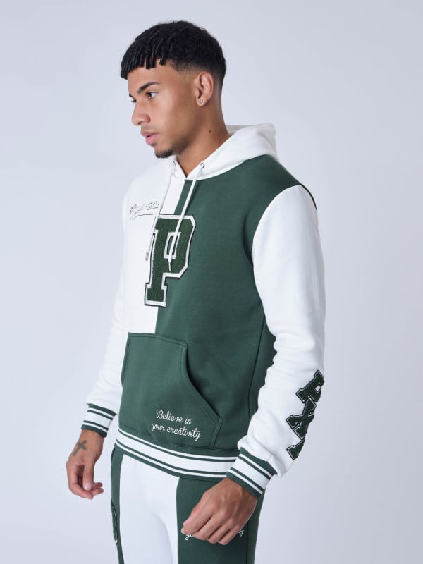 Project X Paris Sweat à Capuche Style Universitaire Avec Logo