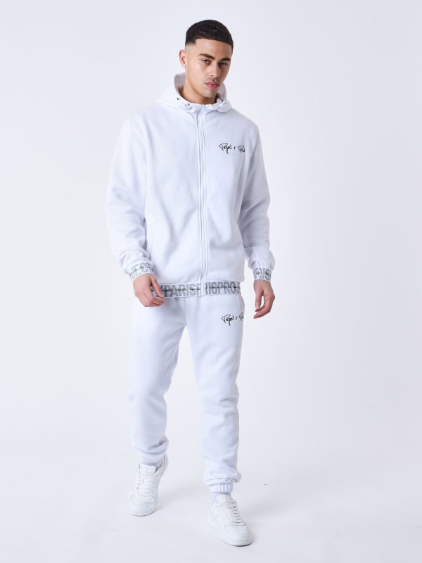 Project X Paris Sweat à Capuche Zippé Bande élastique Logotée