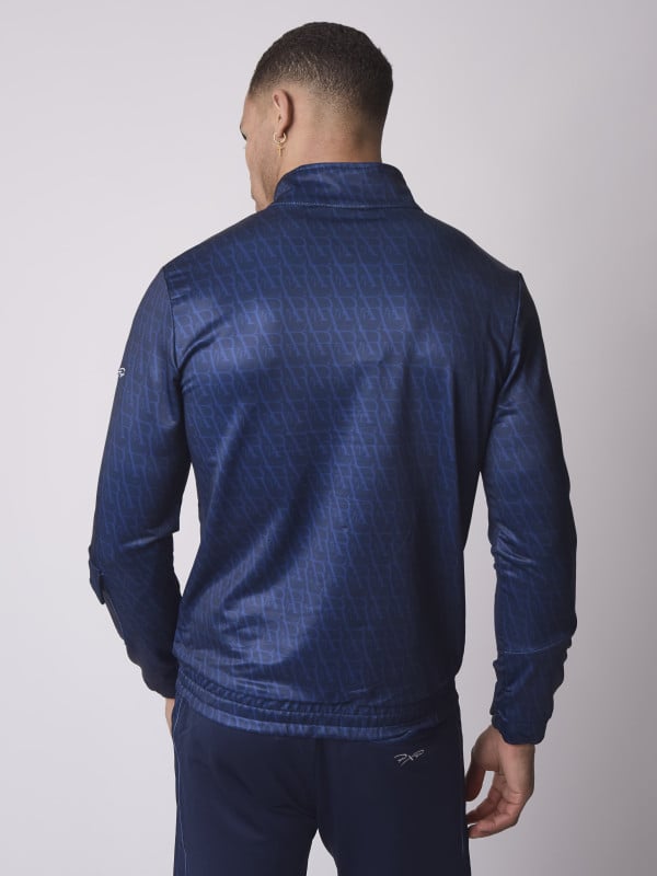 Project X Paris Sweat Style Coupe Vent Motif Monogramme