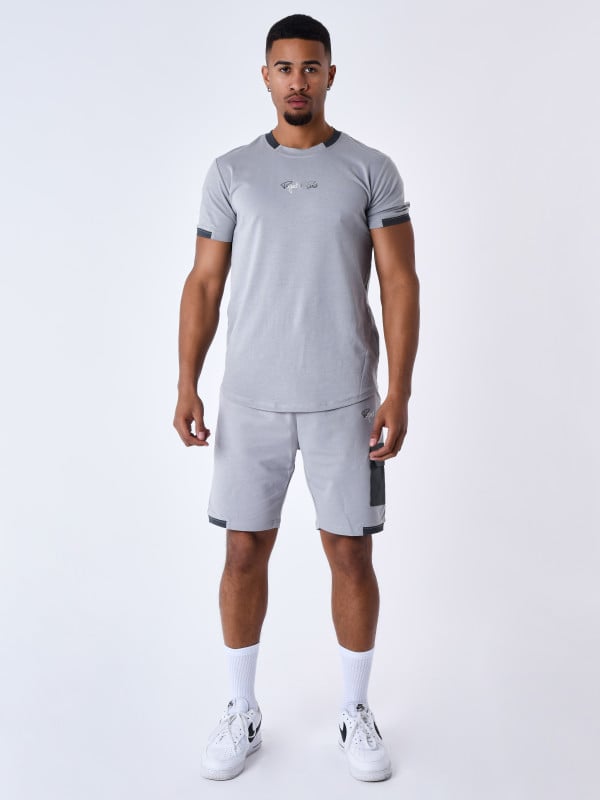 Project X Paris T-shirt Avec Bande Contrastée Logotée