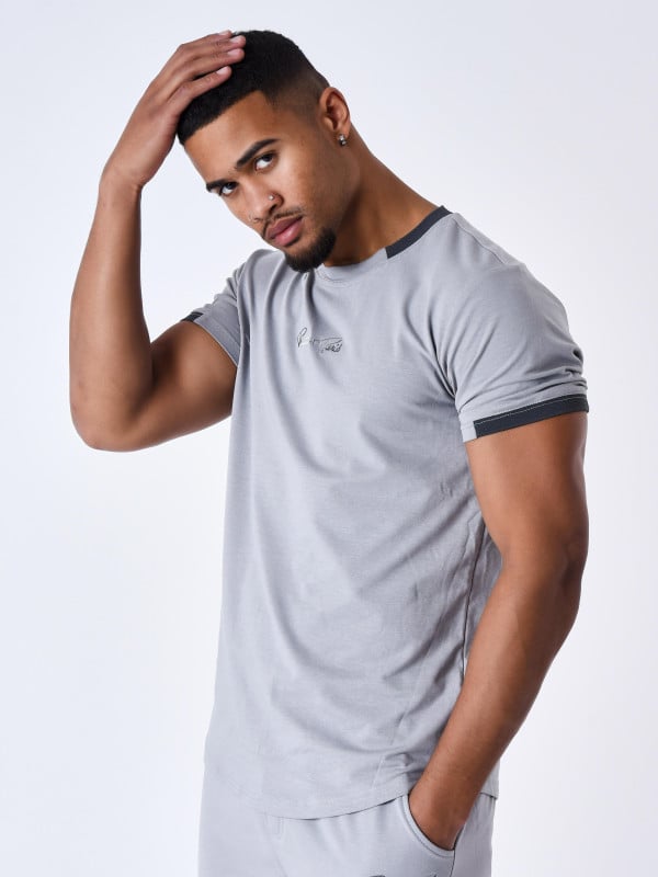 Project X Paris T-shirt Avec Bande Contrastée Logotée