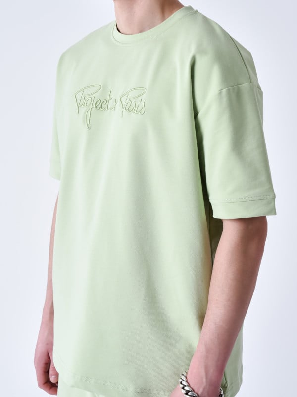 Project X Paris T-shirt Classique Full Logo Broderie Signature