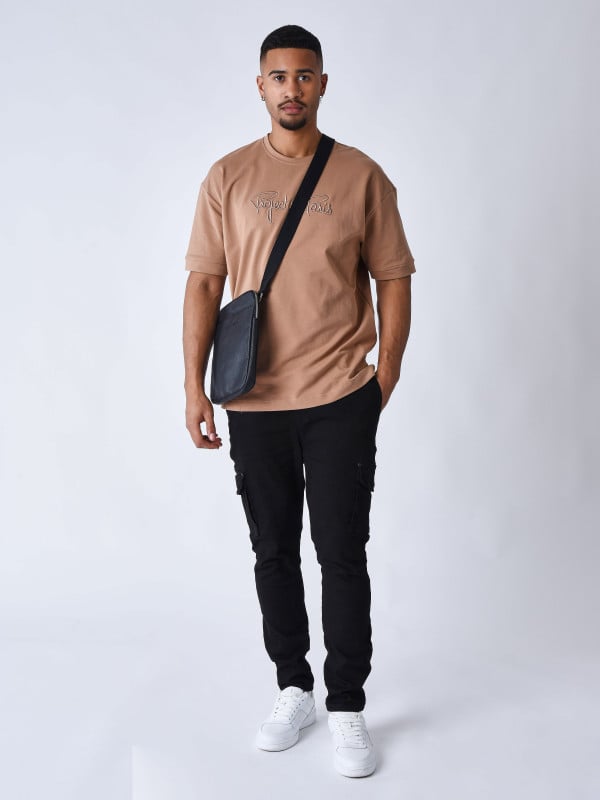 Project X Paris T-shirt Classique Full Logo Broderie Signature