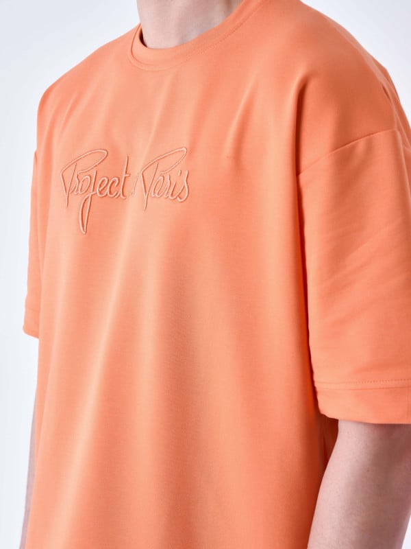 Project X Paris T-shirt Classique Full Logo Broderie Signature