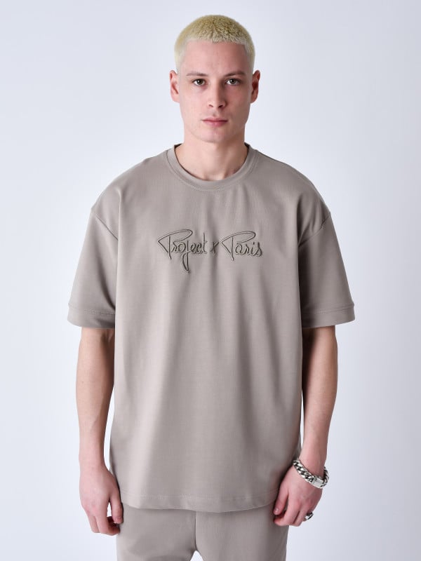 project x paris T-shirt classique full logo broderie Signature
