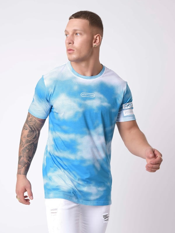 Project X Paris T-shirt Impression Nuage Abstrait Pois