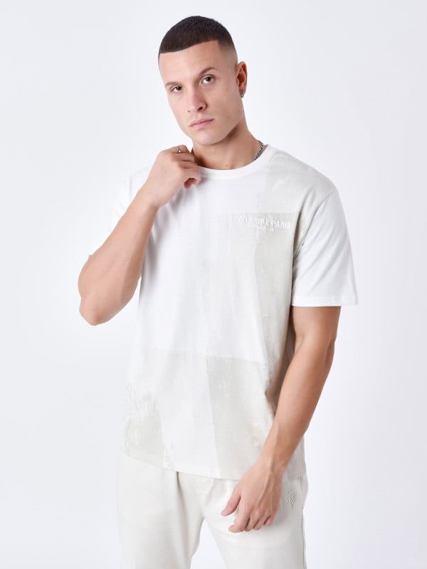 project x paris T-shirt imprimé rouleau de peinture