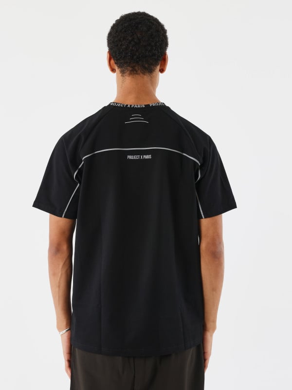 Project X Paris T-shirt Large A Détails Réflechisant