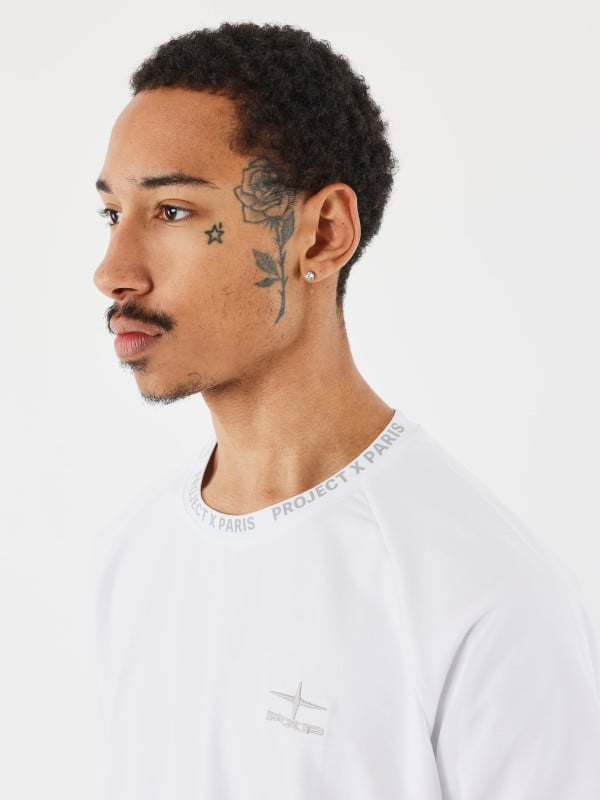 Project X Paris T-shirt Large A Détails Réflechisant