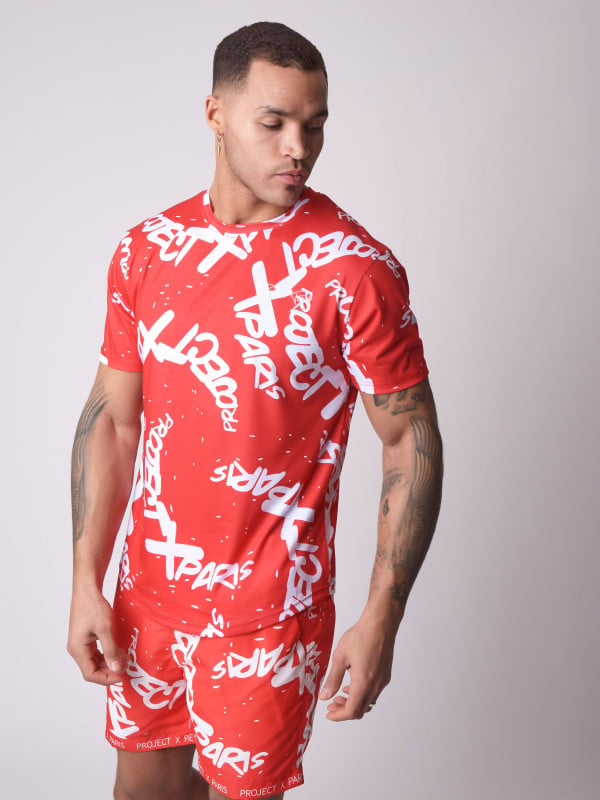Project X Paris T-shirt Logo Typo Marquage Graffiti