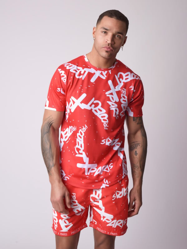 project x paris T-shirt logo typo marquage graffiti