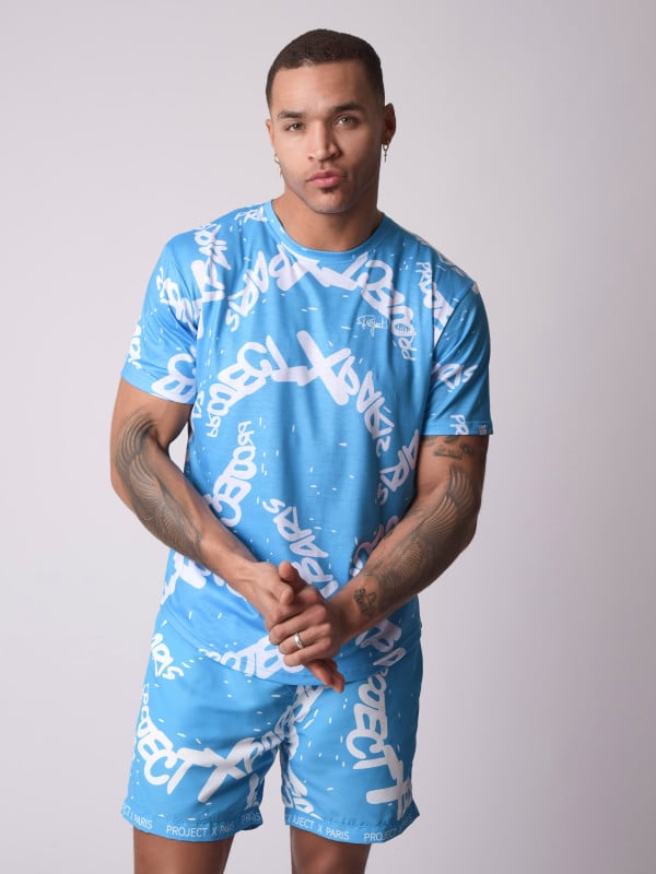 project x paris T-shirt logo typo marquage graffiti