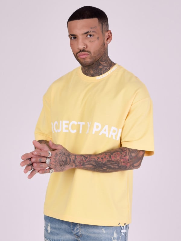 Project X Paris T-shirt Loose Basic Avec Impression Logo En Oversize