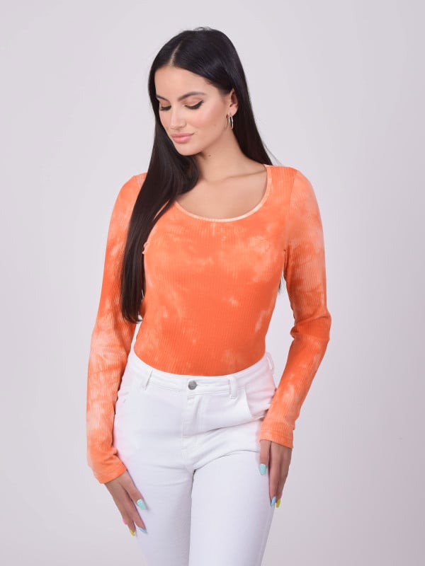 Project X Paris T-shirt Manche Longue Basic Tie & Dye