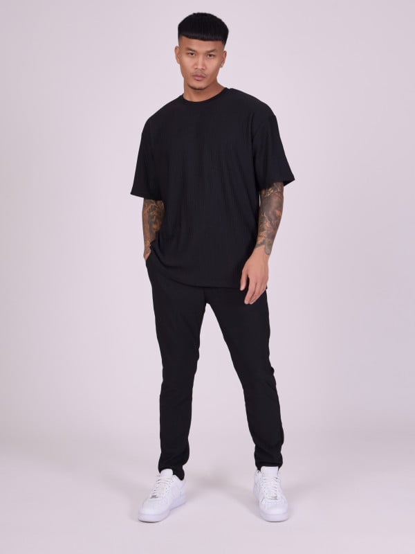 Project X Paris T-shirt Oversize En Matière Texturé
