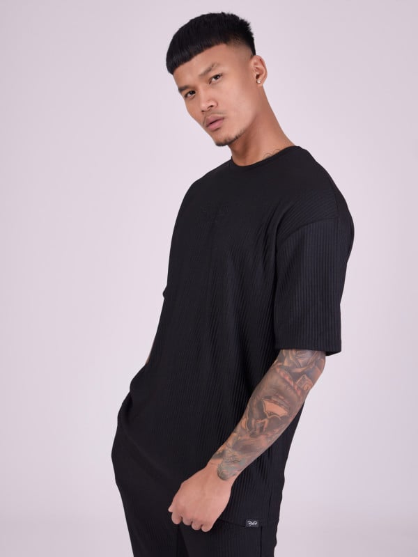 Project X Paris T-shirt Oversize En Matière Texturé
