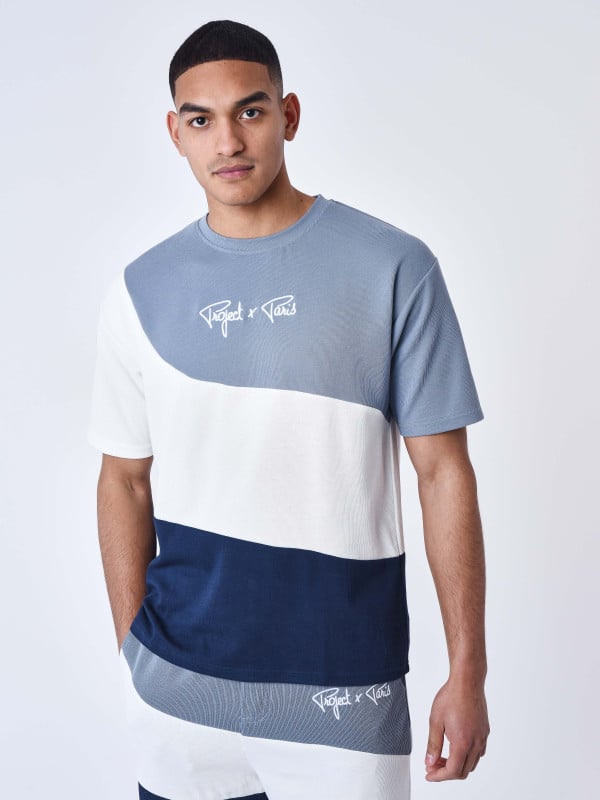 Project X Paris T-shirt Oversize Tricolore Style Maille