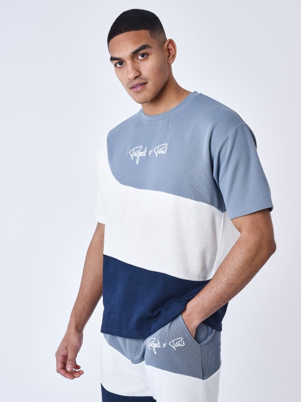 Project X Paris T-shirt Oversize Tricolore Style Maille