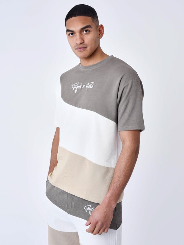 Project X Paris T-shirt Oversize Tricolore Style Maille