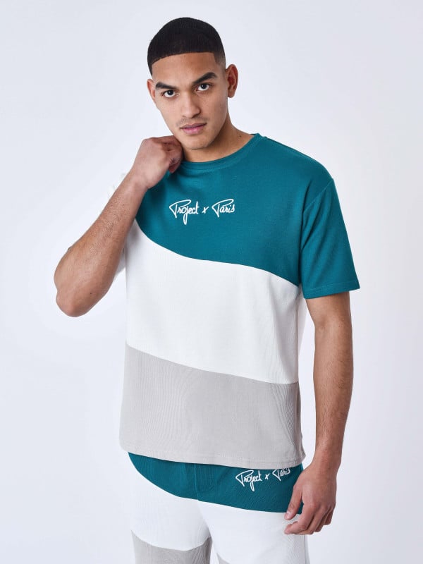 Project X Paris T-shirt Oversize Tricolore Style Maille
