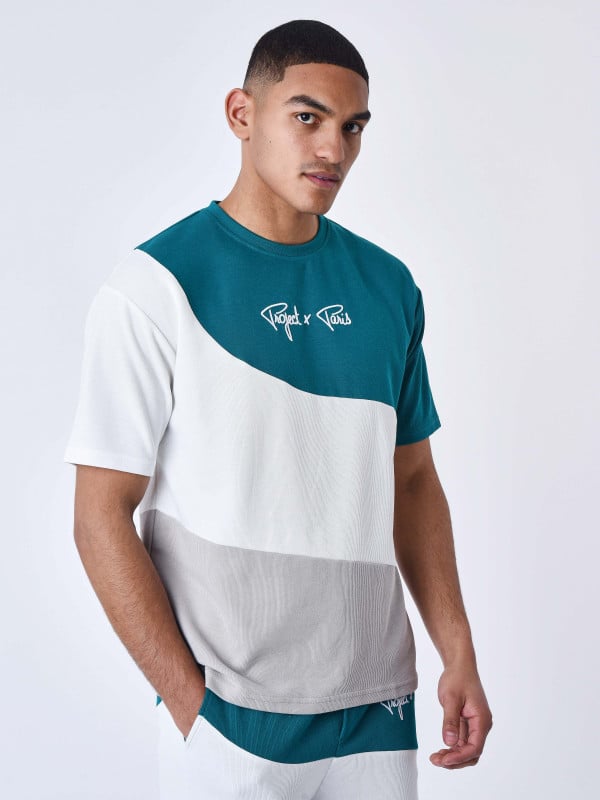 Project X Paris T-shirt Oversize Tricolore Style Maille